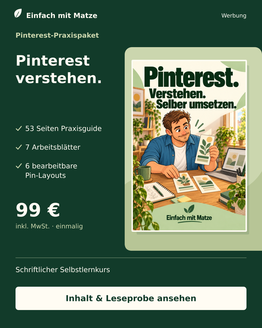 Pinterest-Praxispaket von Einfach mit Matze