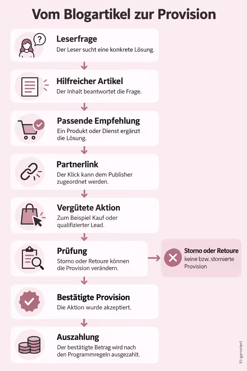 Zweites Artikelbild zum Thema: Affiliate-Marketing für Blogger: Vom Artikel zur Provision