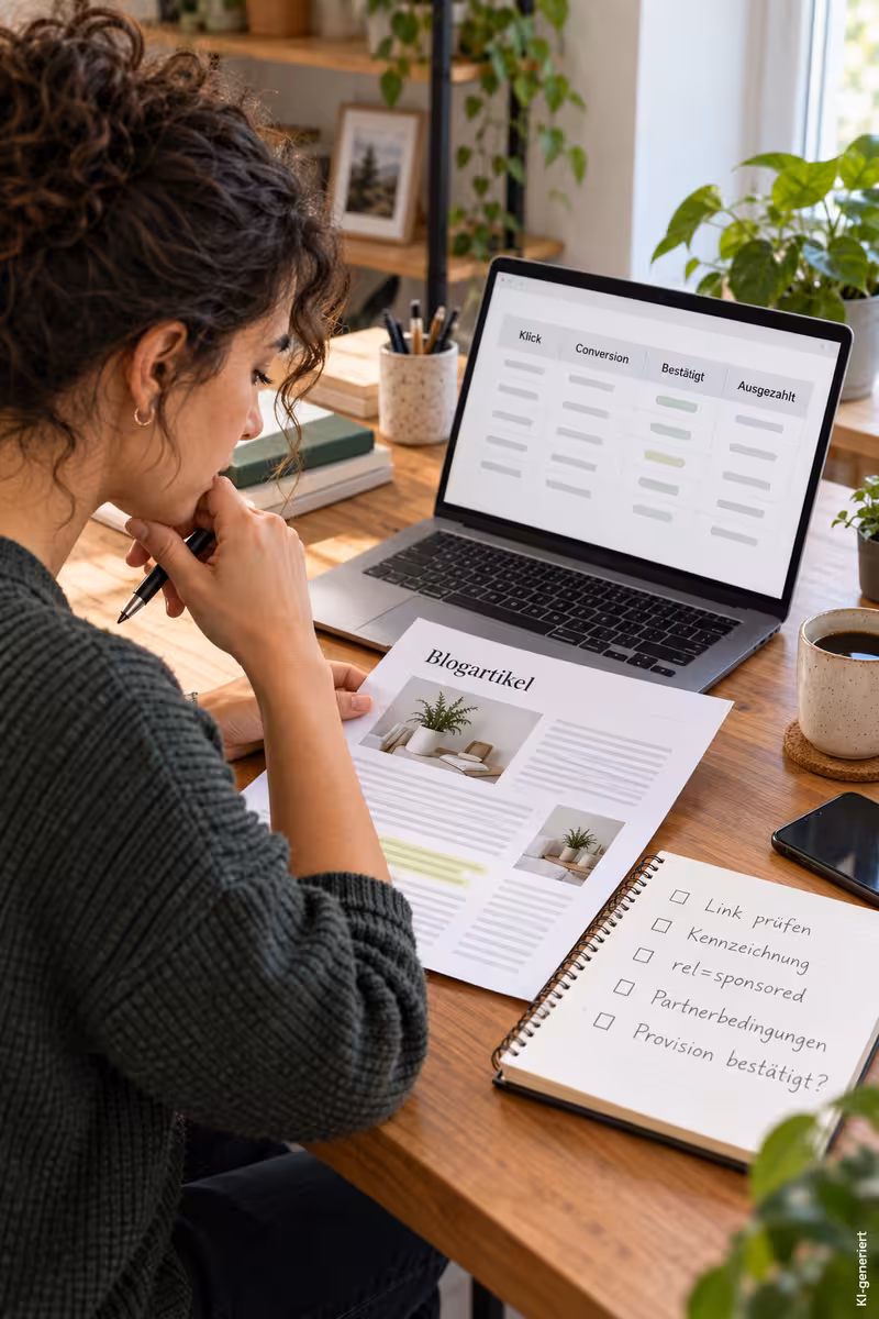 Drittes Artikelbild zum Thema: Affiliate-Marketing für Blogger: Vom Artikel zur Provision
