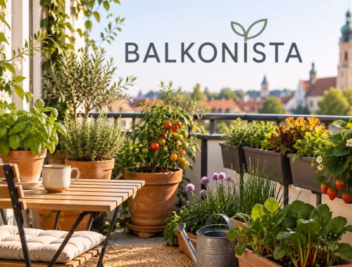 Beitragsbild zum Thema: Balkonista – Urban Gardening Blog mit Style