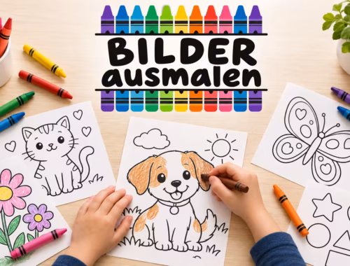 Beitragsbild zum Thema: Bilder ausmalen – die Onlineplattform