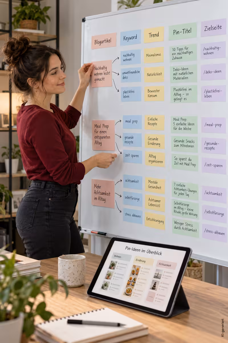 Drittes Artikelbild zum Thema: Pin Inspector Anleitung: Keywords für deinen Blog recherchieren
